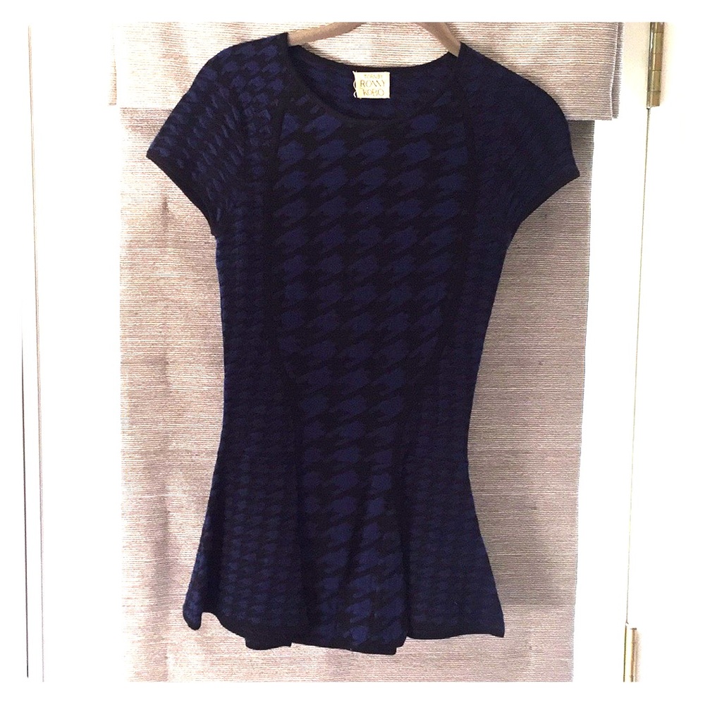 Torn by Ronny Kobo peplum Vivienne top